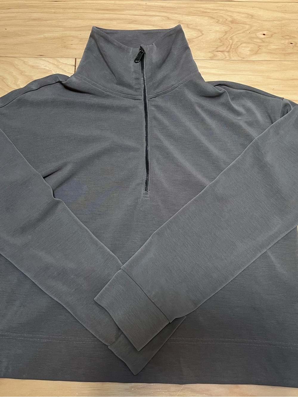 Athleta Seasoft Quarter-Zip Pullover Sweatshirt
